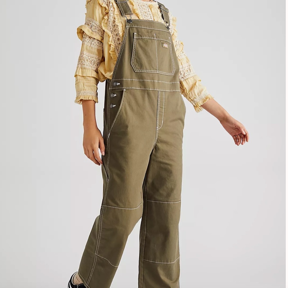 Dickies Cropped Carpenter Bib Overalls NWT sz XS